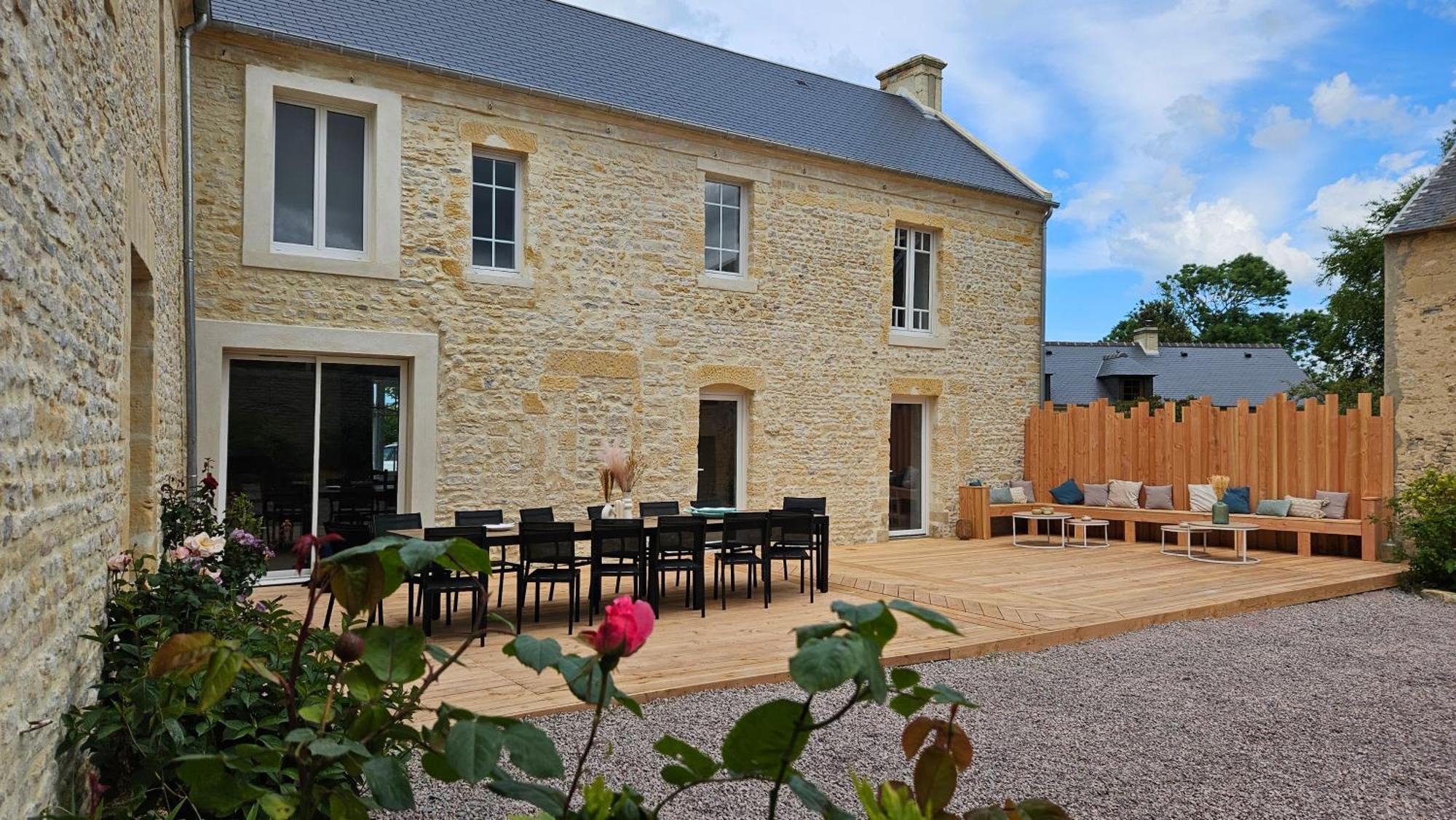 Villa L'Echo Des Vagues Longues-sur-Mer Esterno foto